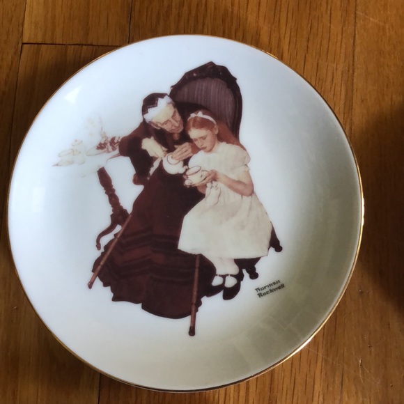 Set of 6  Norman Rockwell Museum 6 1/2" Collector Plates Limited Edition - Picture 2 of 8